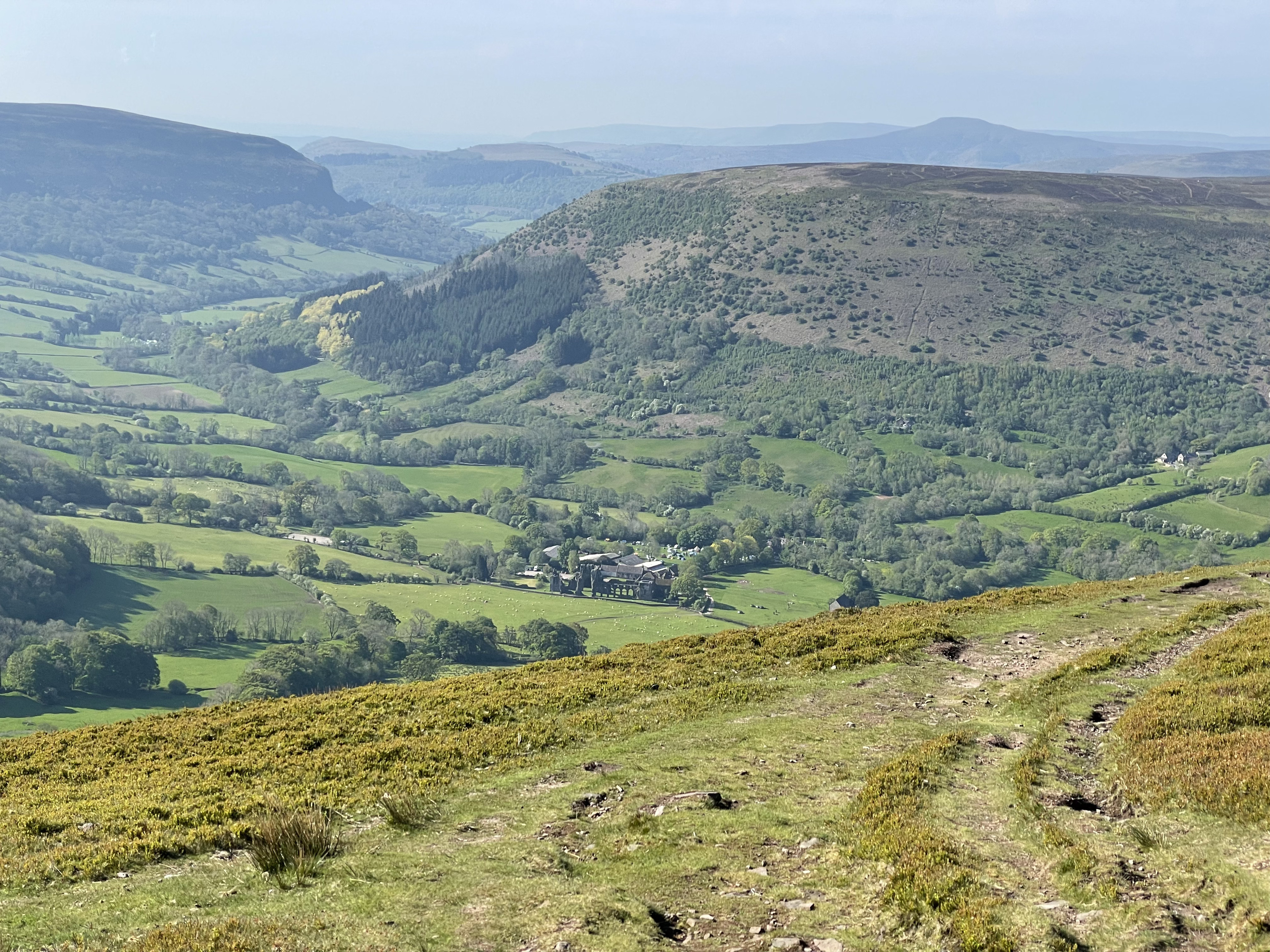 Welsh valley landscape